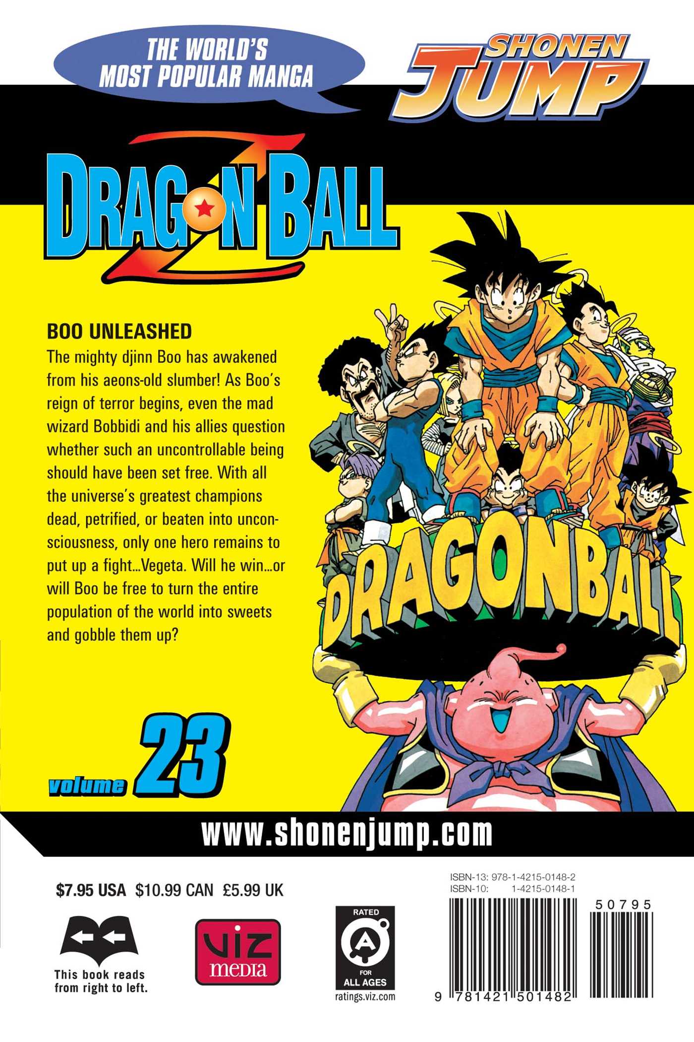 dragon ball z books free